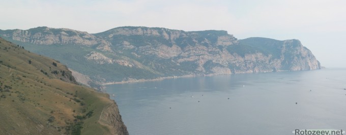 Балаклава, вид на море