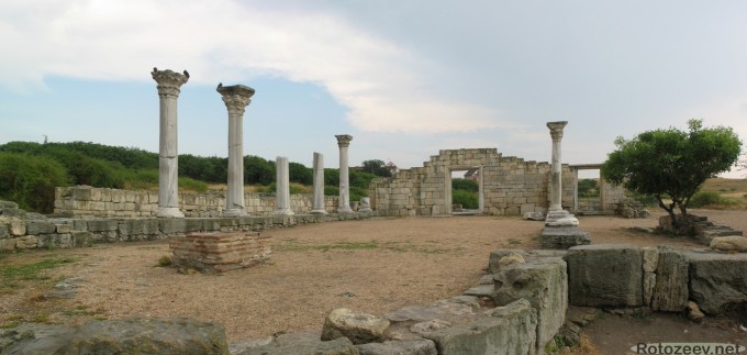 Херсонес после дождя