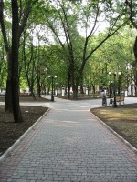 Сквер у Зеркальной струи