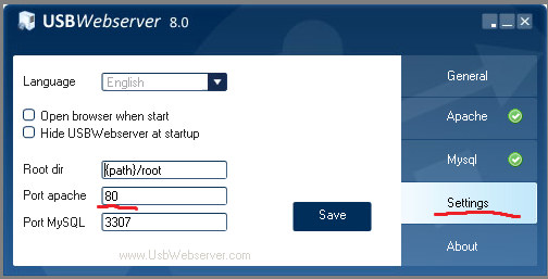 Root Для Usbwebserver