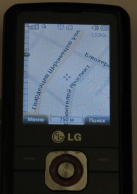 Карта в мобильнике