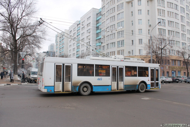 Улицы Белгорода - троллейбус