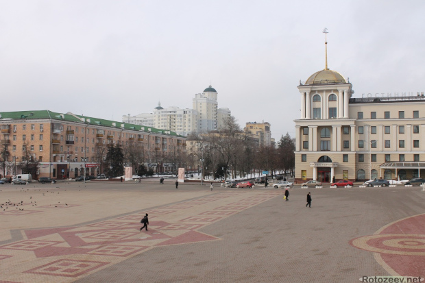 Улицы Белгорода - центральная площадь
