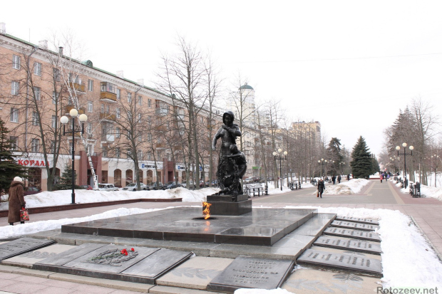 Улицы Белгорода - вечный огонь