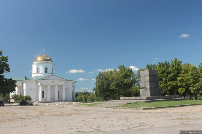Чугуев без памятника Ленину