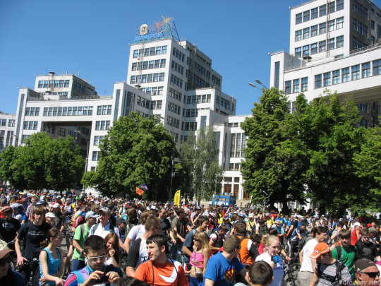 Велодень 2011 - перед стартом