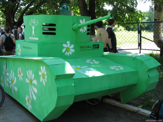 Велодень 2011 - велотанк
