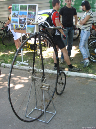 Велодень 2011 - ретро велосипед