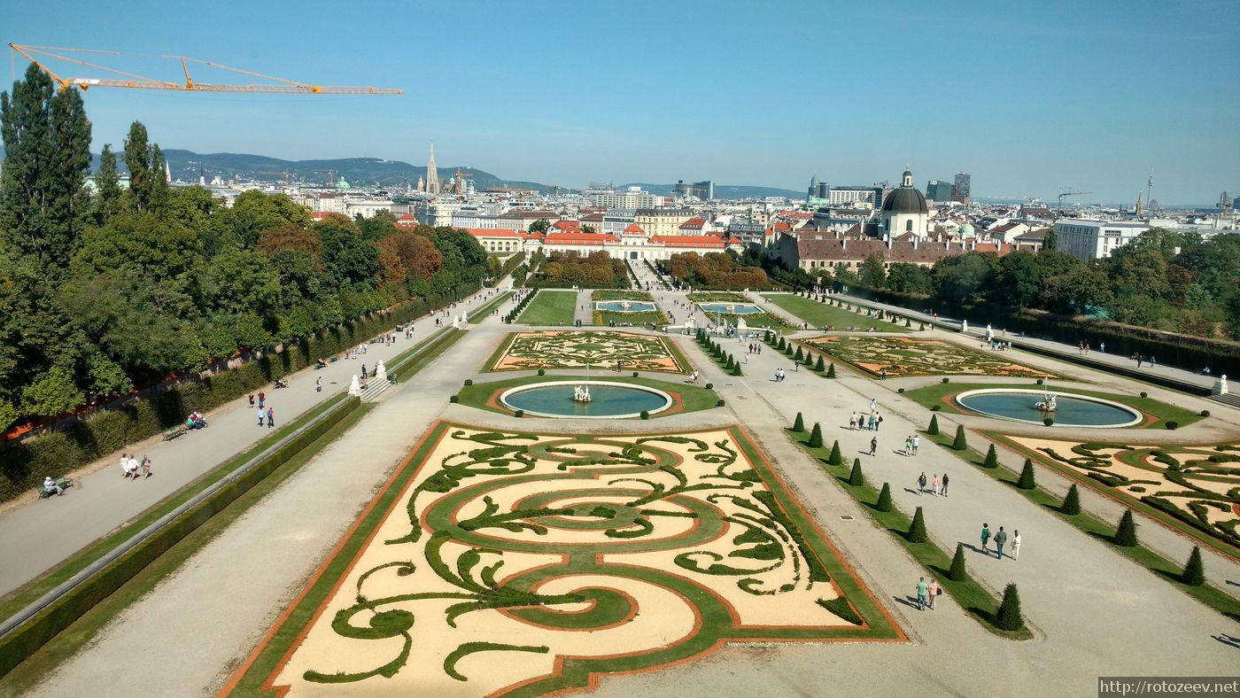 Belvedere, Вена