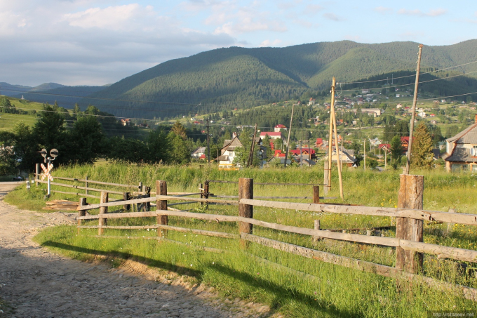 Carpathian mountains photo. Ukraine.