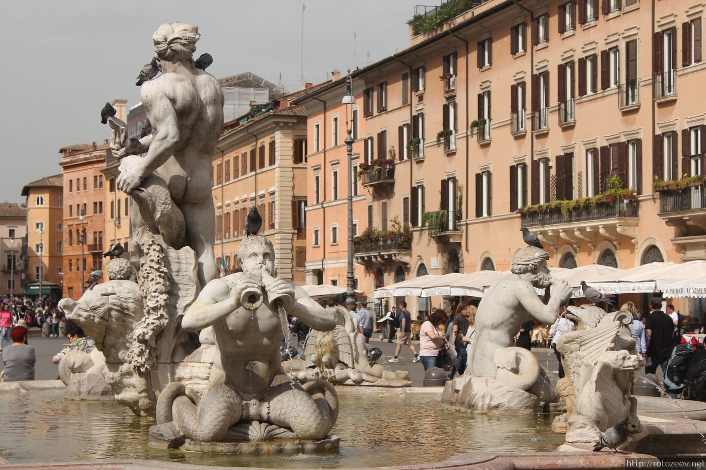 Уютные улицы Рима