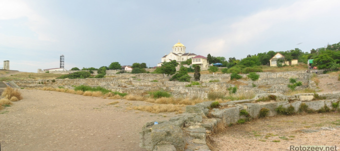 Херсонес после дождя