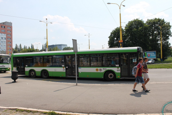 Городской автобус в Кошице