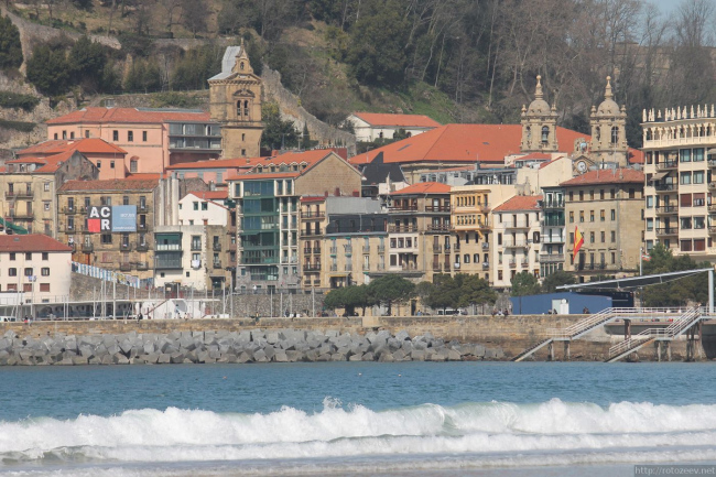 Сан-Себастьян пляж