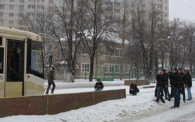 Харьковские трамваи. Гортранспортовка 23/01/2011