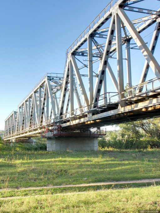 Мост через Северский Донец