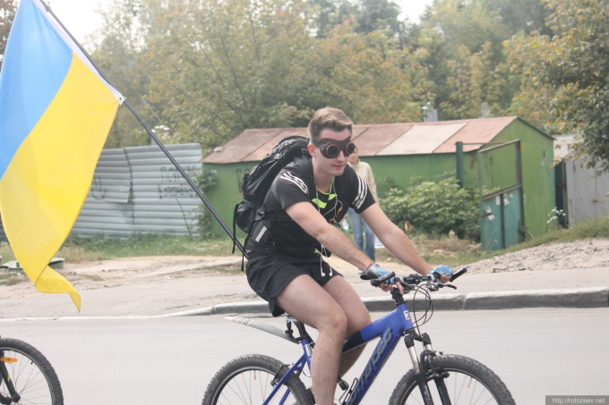 Осенний Велодень. Харьков, 2014.