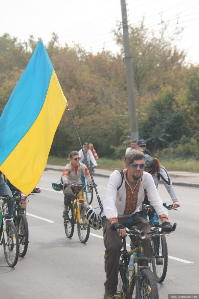 Осенний Велодень. Харьков, 2014.