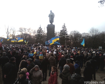 Харьковский евромайдан 1 декабря 2013