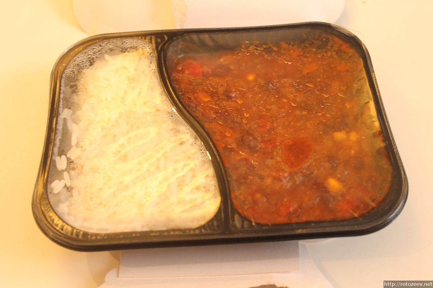 Готовая еда для микроволновки