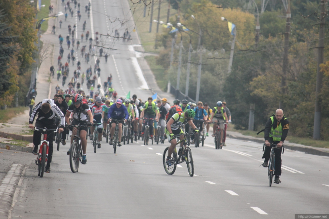 Осенний Велодень. Харьков, 2014.