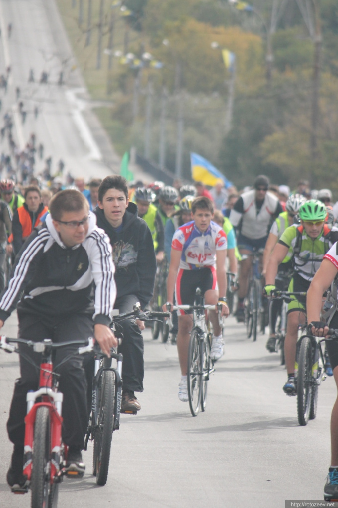 Осенний Велодень. Харьков, 2014.